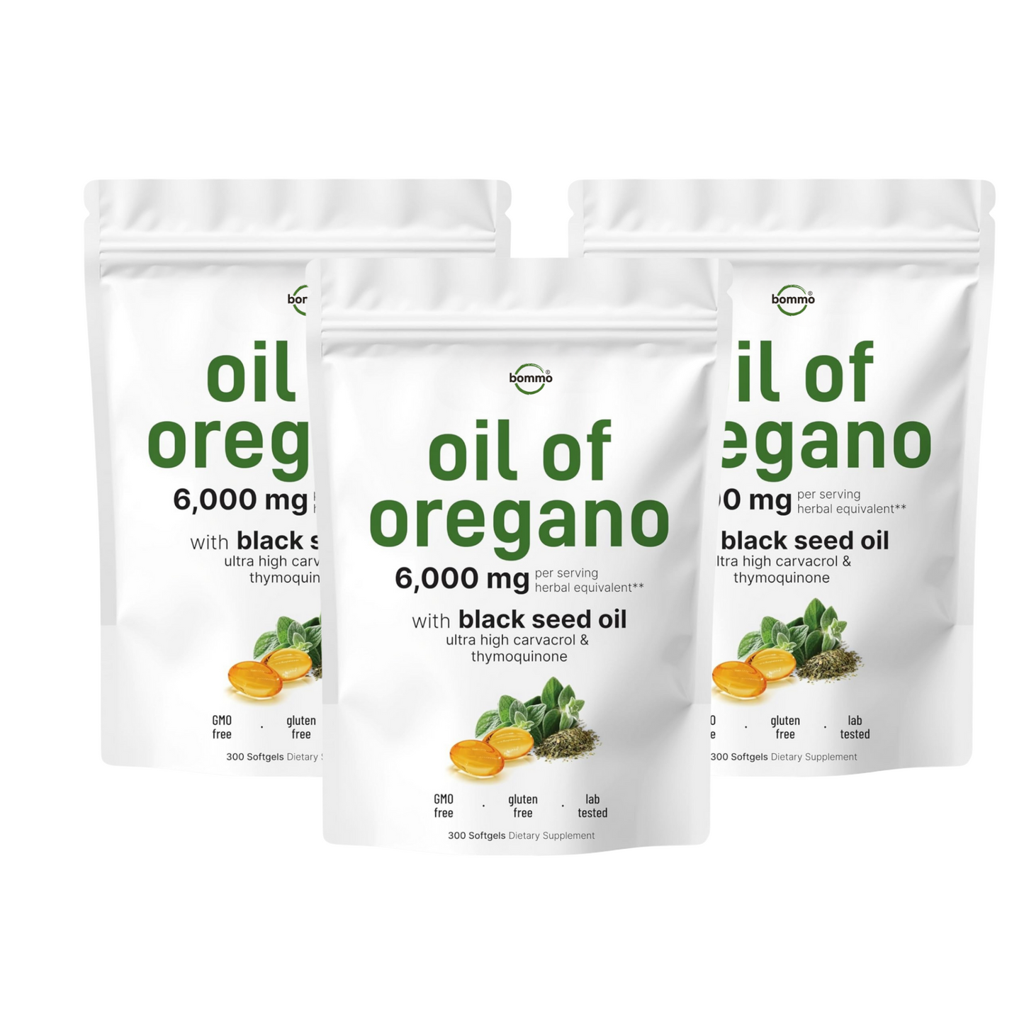 FeelLight™-Oil of Oregano & Black Seed Oil Softgels