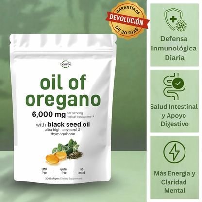 FeelLight™-Oil of Oregano & Black Seed Oil Capsules