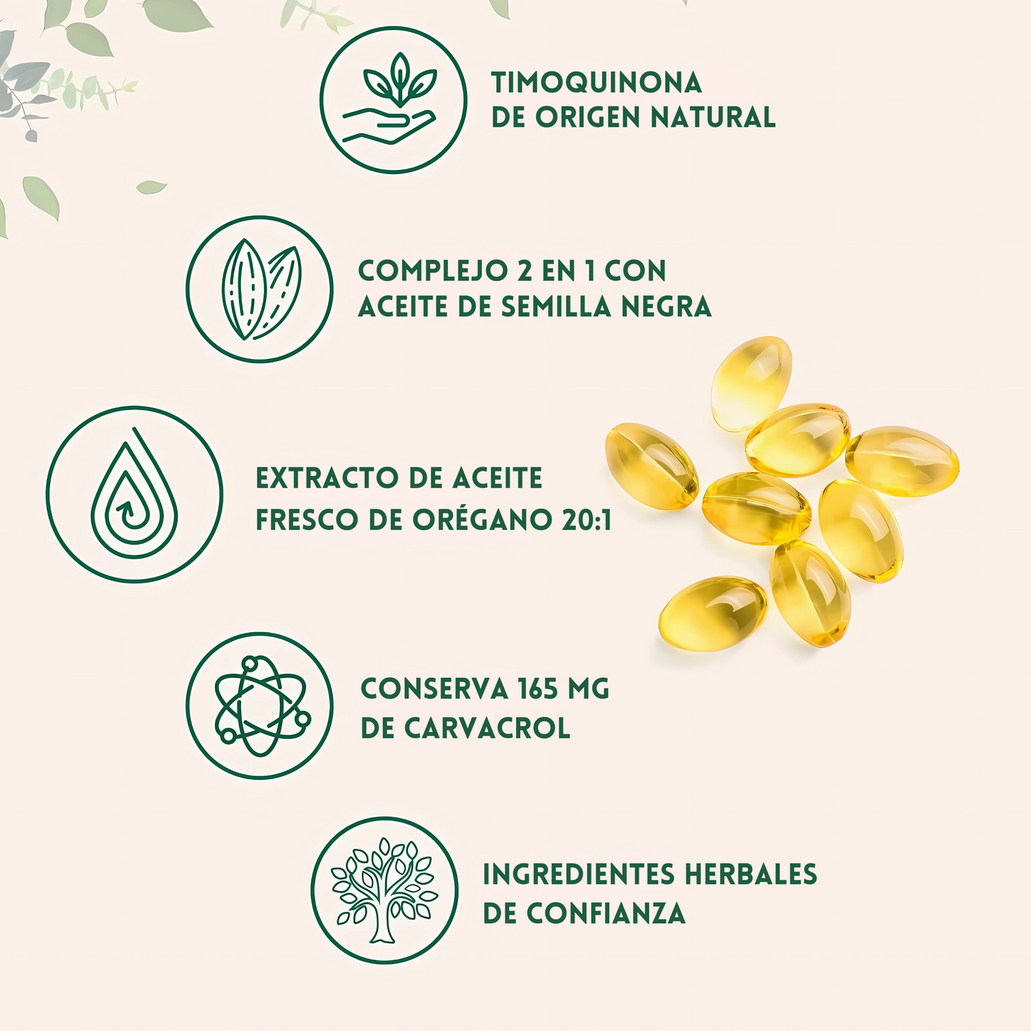 FeelLight™-Oil of Oregano & Black Seed Oil Capsules